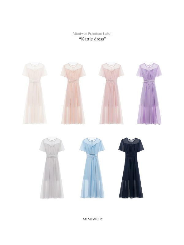 ( 누적 3,000장 ) Mimiwor made “ Kattie dress “ 케이티 드레스